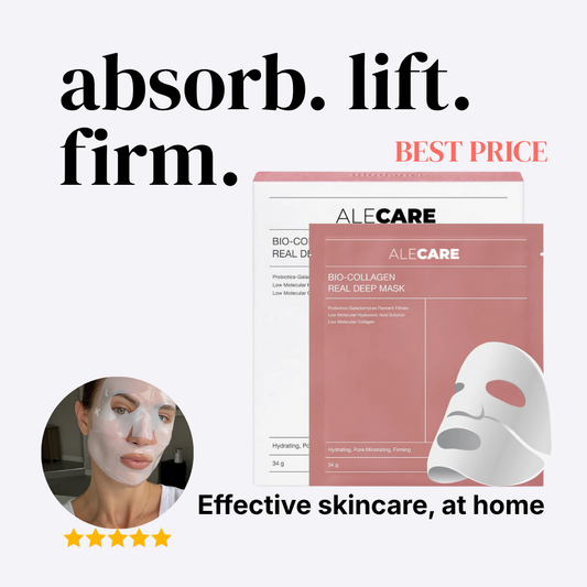 ALECARE BioCollagen Gel Mask | Instant Plump, Lasting Glow, Youthful Skin