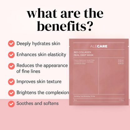ALECARE BioCollagen Gel Mask | Instant Plump, Lasting Glow, Youthful Skin